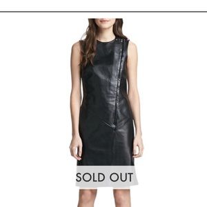 THEORY Leather/Lamb Dress size 4